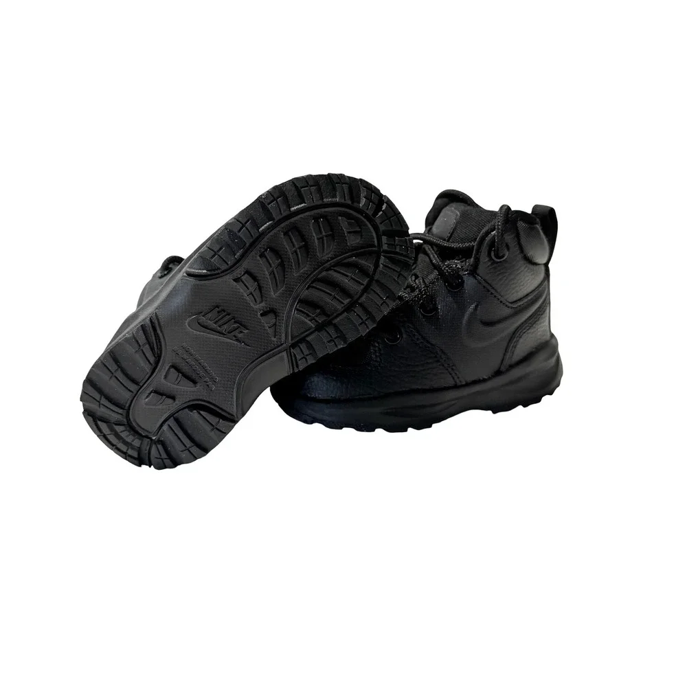 Nike Manoa LTR Toddler Boots Triple Black HF0749-001 Size 5C‎
